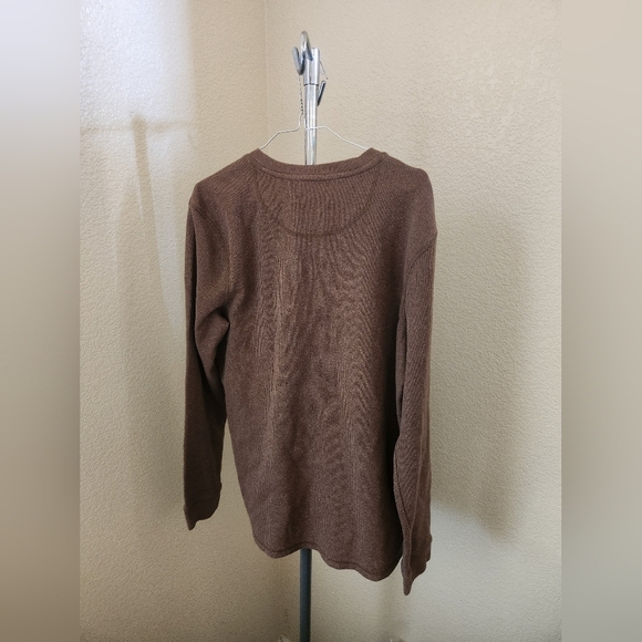 Thermal Henley Long Sleeve Pullover - Picture 2 of 4